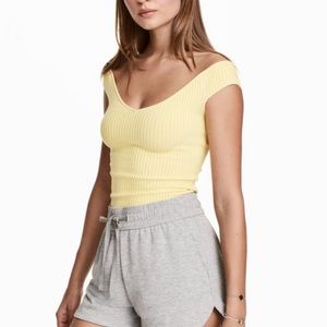H&M Off-the-shoulder top
